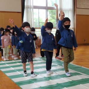 りすくらぶ発会式（年長組）