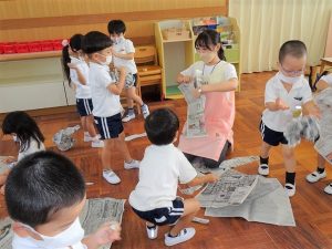 ９月の保育の様子