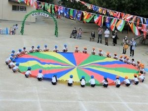 年長組運動会（ご祖父母様参観）