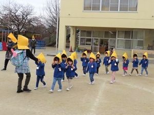 避難訓練（地震）