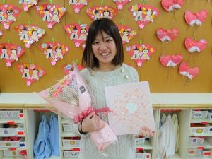 先生達へ素敵なプレゼント☆