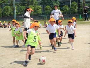 サッカー教室（年長組）