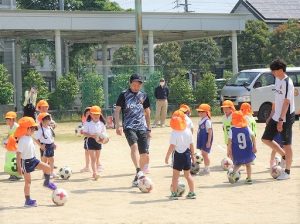 サッカー教室（年長組）