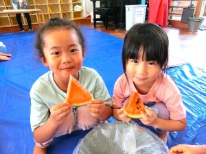 お泊まり保育（年長組）