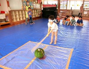 お泊まり保育（年長組）