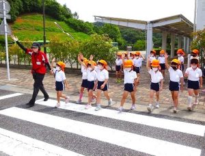 交通安全教室（年長組・年中組）