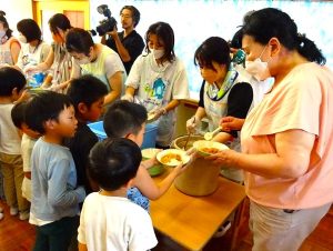 お泊まり保育（年長組）