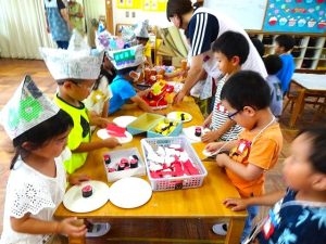 お店屋さんごっこ（年中組）