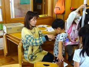 身体測定（年長組・年中組）