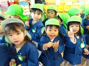 園内めぐり（年少組）