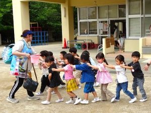 避難訓練（地震）