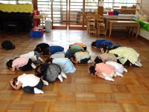 避難訓練（地震）