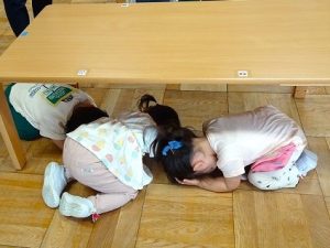 避難訓練（地震）