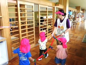 園内めぐり（ももいちご組）