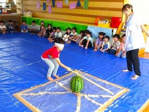 お泊り保育（年長組）