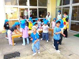 お泊り保育（年長組）