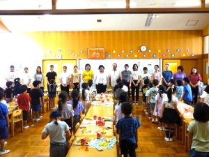 お泊り保育（年長組）