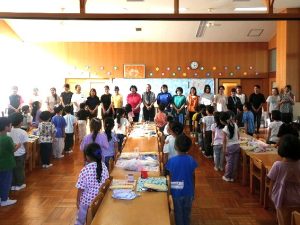 お泊り保育（年長組）