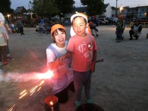 お泊り保育（年長組）