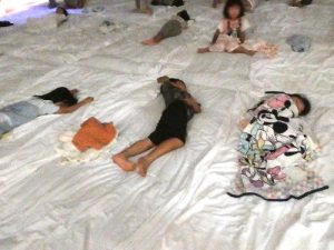 お泊り保育（年長組）