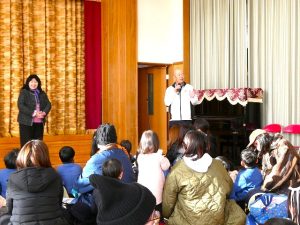 ホールイベント（獅子舞）